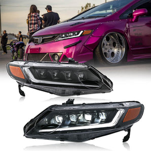 Honda Civic 8th Generation LED Headlights 06-11