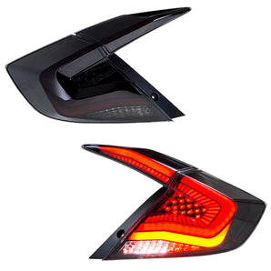 Honda 10th civic 16-18 tail lights (Starry sky）