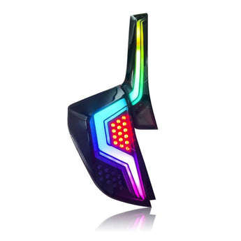 rgb led taill lights for Honda FIT/JAZZ 14-18