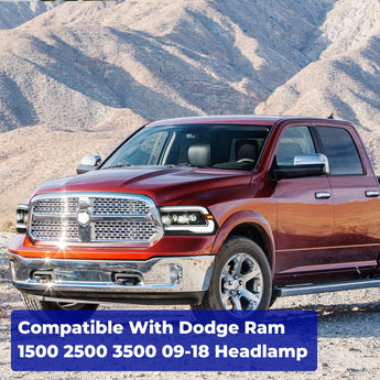 dodge ram 1500, 2500, 3500 light look on the car