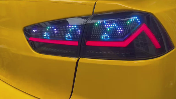 digital tail light effects for Lancer/evo 