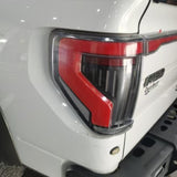how prismbeam Ford F150 2009-2014 tail lights with Tailgate Light Bar look on the car